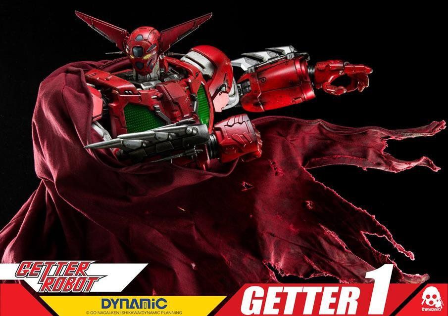 PRÉ VENDA: Boneco Getter Robo: Getter 1 - Threezero SD