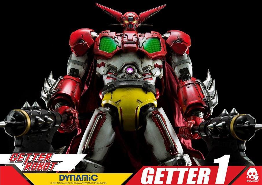 PRÉ VENDA: Boneco Getter Robo: Getter 1 - Threezero SD