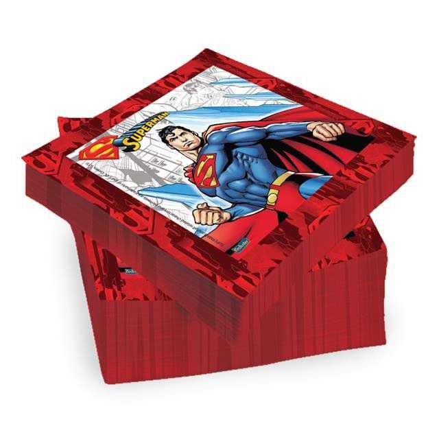Guardanapo Superman Com Porta Gradanapo - Festcolor