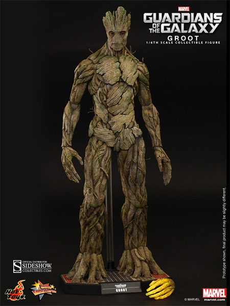Action Figure Groot: Guardiões da Galáxia (Guardians of the Galaxy) MMS253 (Escala 1/6) - Hot Toys 