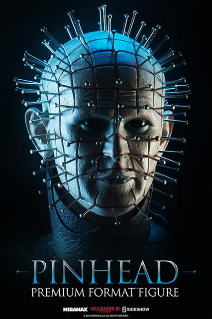 Estátua Pinhead: Hellraiser Premium Format Escala 1/4 - Sideshow - CD