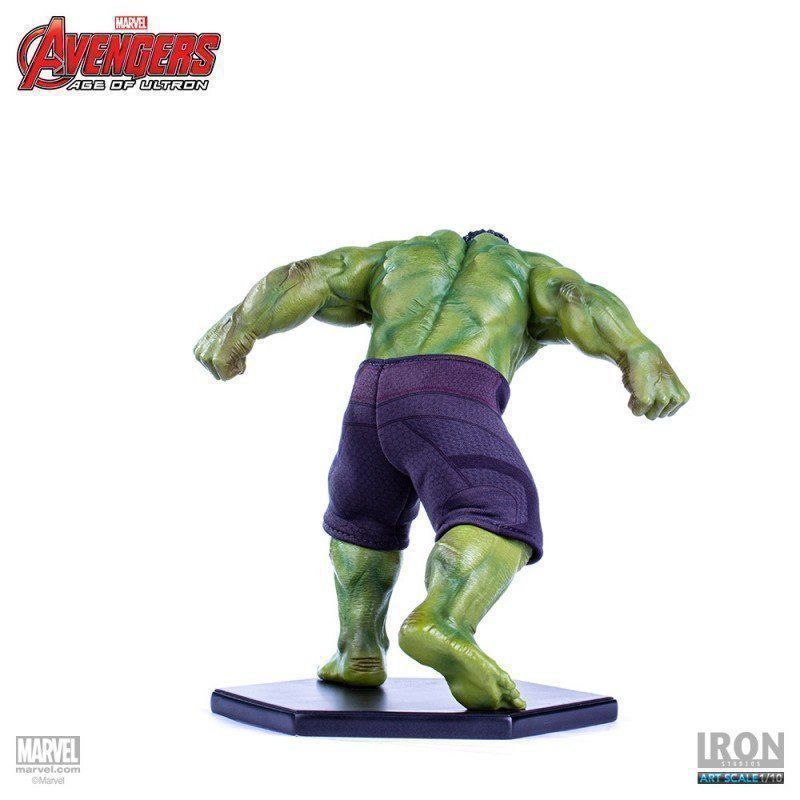 Estátua Hulk: Vingadores Era de Ultron (Age of Ultron) Art Scale 1/10 - Iron Studios
