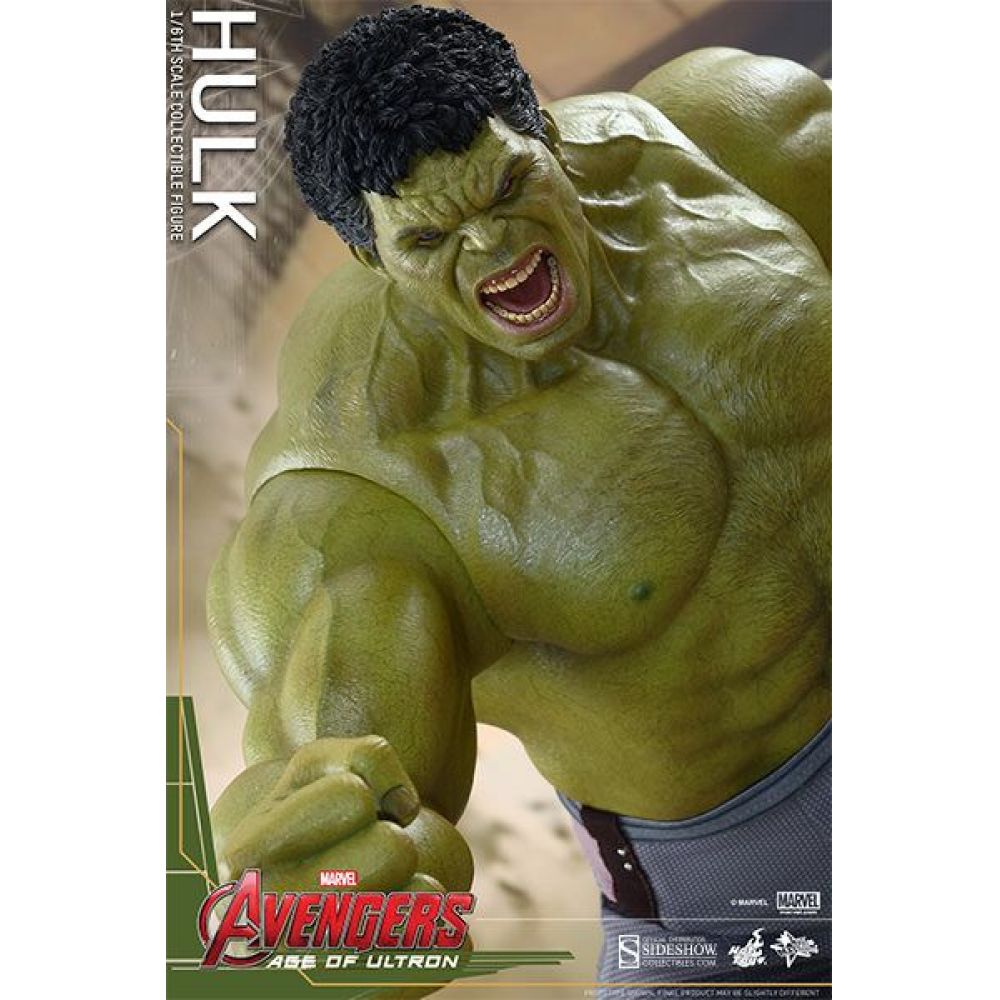 Action Figure Hulk: Vingadores Era de Ultron (Age of Ultron) Escala 1/6 (MMS286) - Hot Toys - CDL