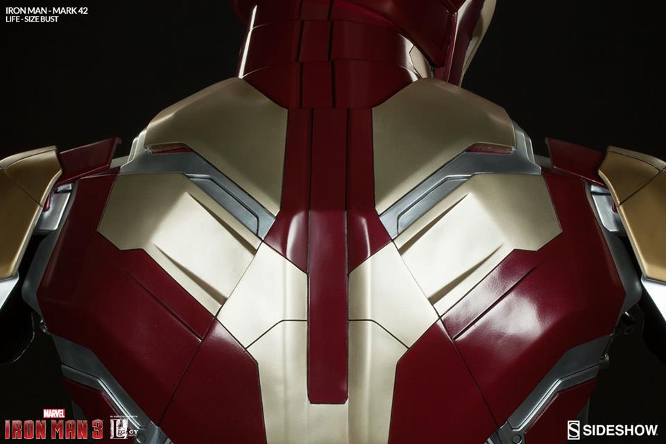 Iron Man 3 Life-Size Iron Man Mark 42 (Busto) - Sideshow