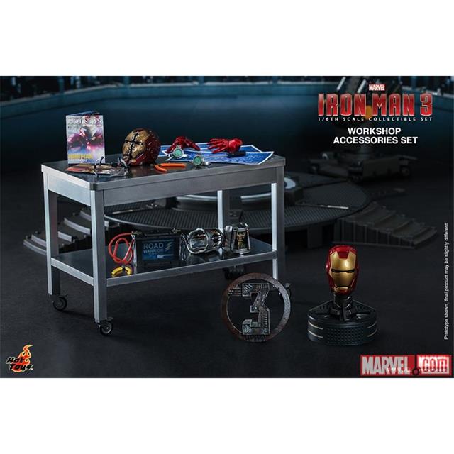 Iron Man 3 Workshop Accessories Set - Hot Toys