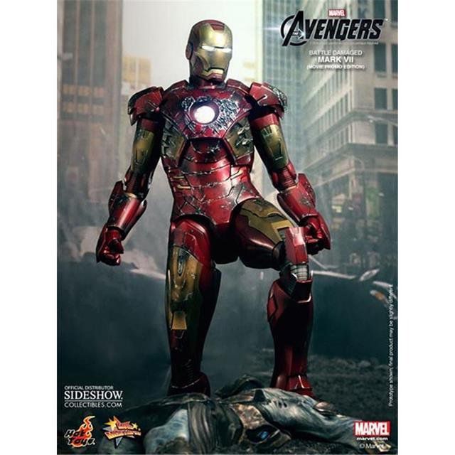 Iron Man Mark VII Battle Damage - Hot Toys