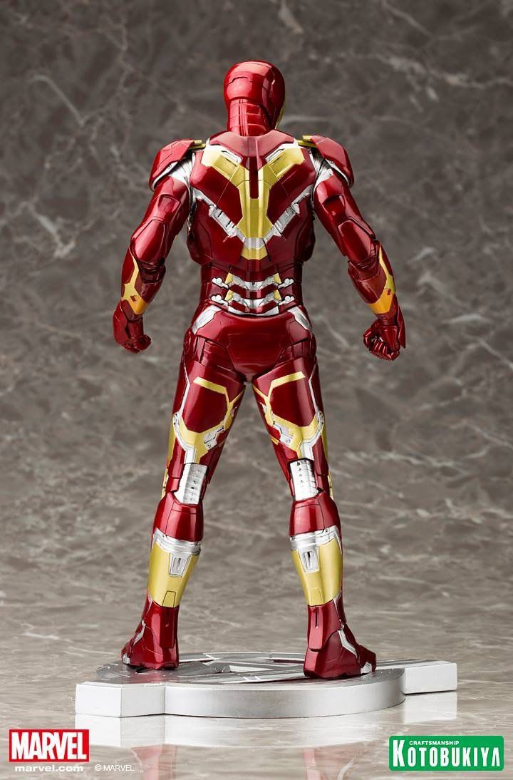 Estátua Homem de Ferro (Iron Man) Mark XLIII: Vingadores: Era de Ultron ArtFX Statue Escala 1/6 - Kotobukiya - CD