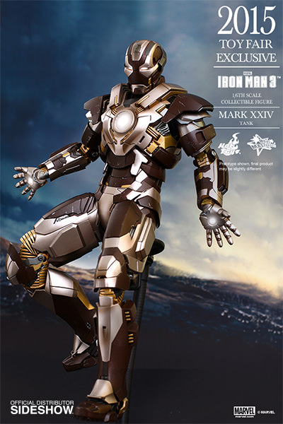 Iron Man Mark XXIV Tank Escala 1/6 - Hot Toys (Produto Exposto)