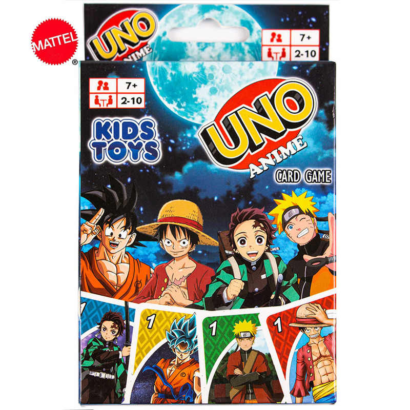 Jogo de Carta Card Game Uno Animes Japonês  - Kid Toys