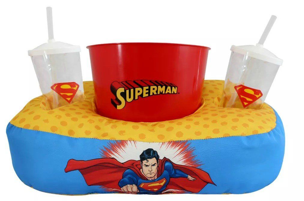 Kit Almofada Porta Pipoca Superman: DC