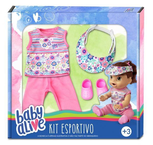 Kit Esportivo Baby Alive - Habro
