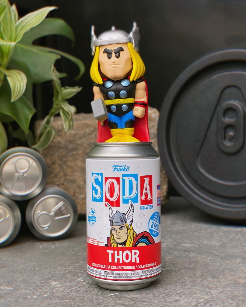 Lata Pop! Thor Vinyl Soda: Vingadores Avengers Marvel Comics 2021 Edição Limitada Limited Edition - Funko