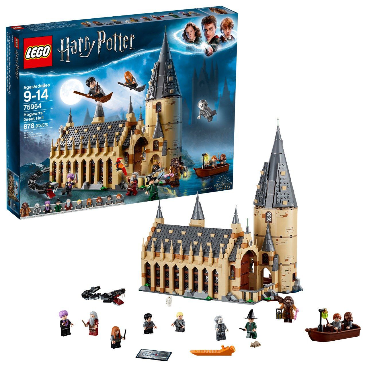 LEGO O Grande Salão de Hogwarts: Harry Potter (75954) - (878 peças) (Apenas Venda Online)