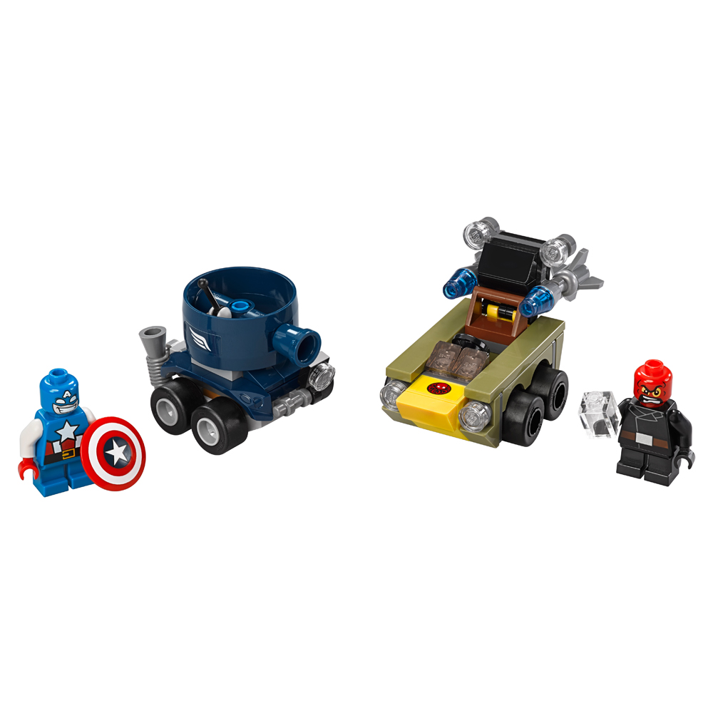 LEGO Super Heroes Marvel - Poderosos Micros: Capitão América contra Caveira Vermelha