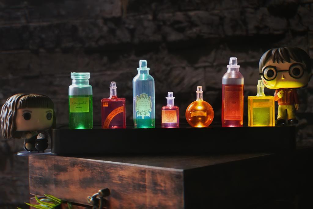 Luminária/Abajur Decorativa 3D Poção Potion Bottle Wizzard World: Harry Potter