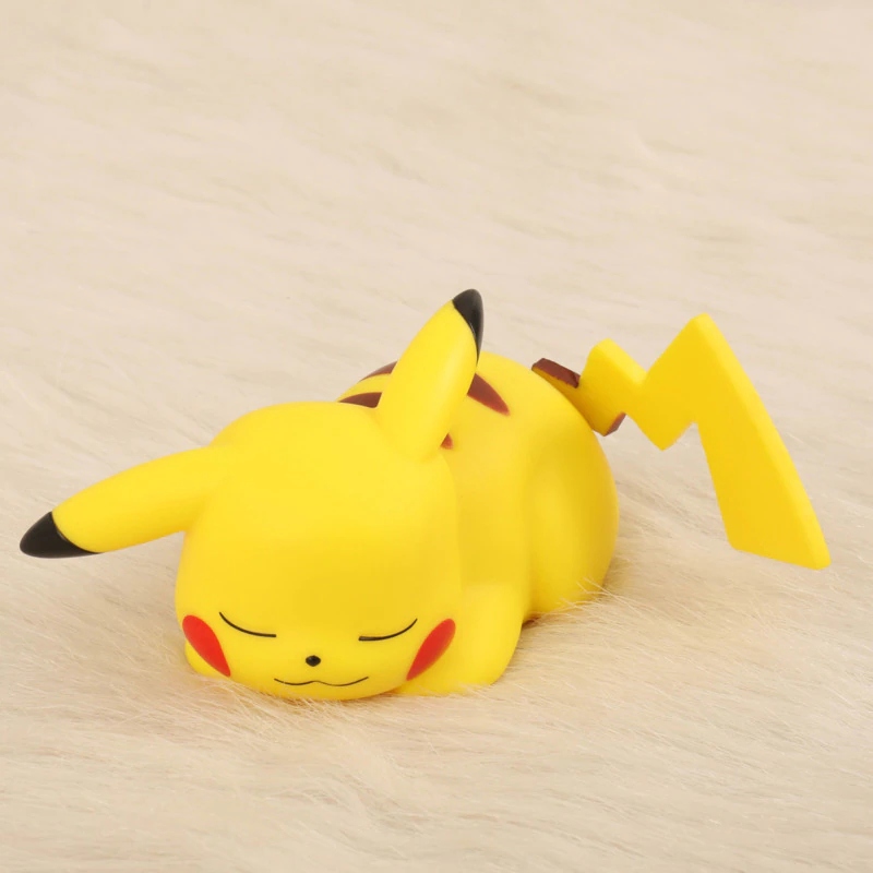 Luminária/Abajur Pikachu Dormindo Uma Orelhas Para Cima: Pokémon - MKP