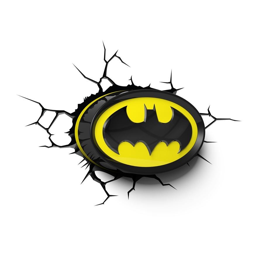 Luminária Logo Batman: DC Comics - 3D ligtht FX