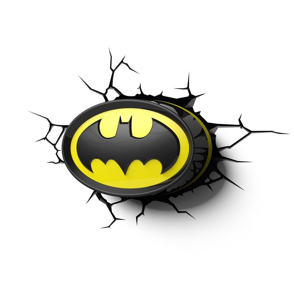 Luminária Logo Batman: DC Comics - 3D ligtht FX