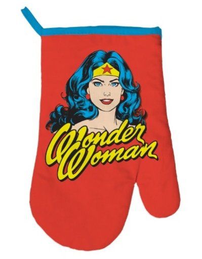 Luva de Forno/Cozinha Logo Mulher-Maravilha (Wonder Woman): DC Comics