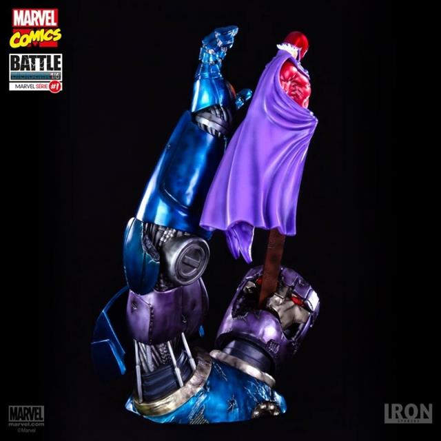 Magneto vs Sentinel Marvel Comics Diorama 1/6 - Iron Studios (Produto Exposto)