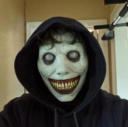 Máscara de Látex Halloween Demônio Sorrindo