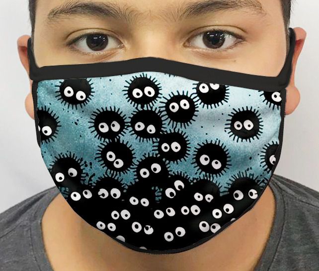 Máscara de Tecido Personalizada Vírus Lavável Reutilizável - EV