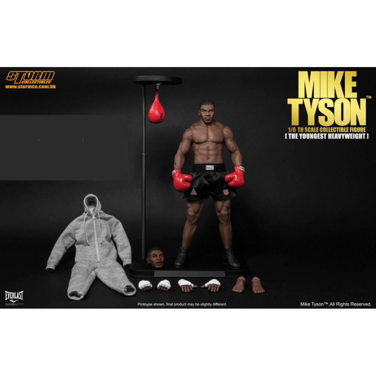 Action Figure Mike Tyson SM-1501 Escala 1/6 - Storm Collectibles