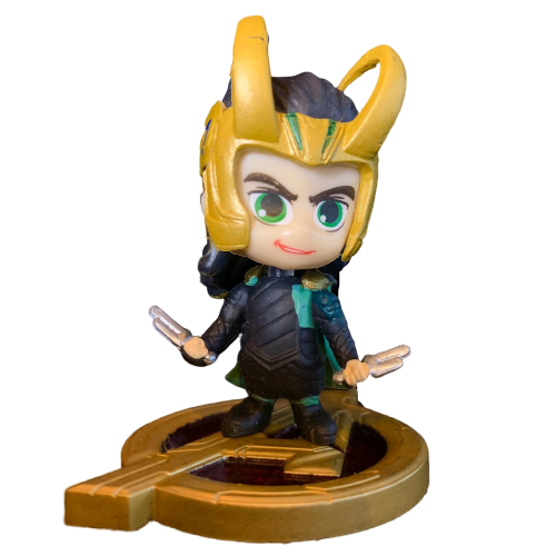 Mini Cosbaby Loki: Vingadores Guerra Infinita (Avengers Infinity War) Marvel Comics
