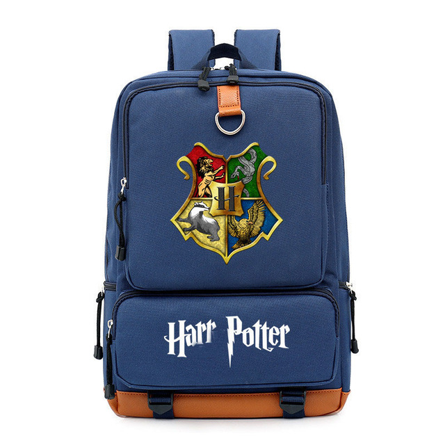 Mochila College Hogwarts Todas as Casas: Harry Potter (Azul) - MKP