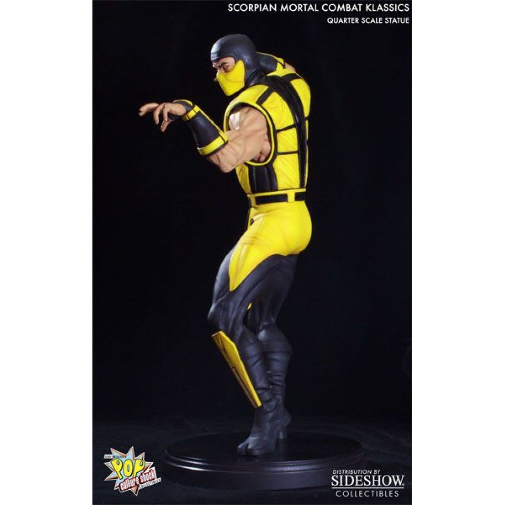 Mortal Kombat Scorpion Klassics Statue 1:4 - Pop Culture Shok (Produto Exposto)
