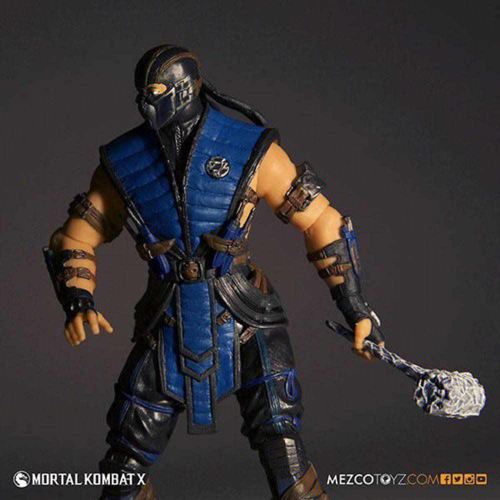 Boneco Sub-Zero: Mortal Kombat X - Mezco