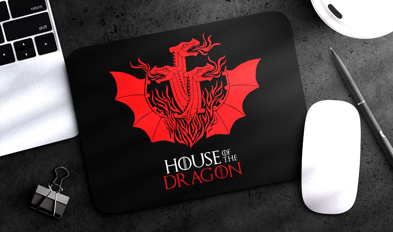 Mousepad: Casa dos Dragões: House Of The Dragon Targaryen