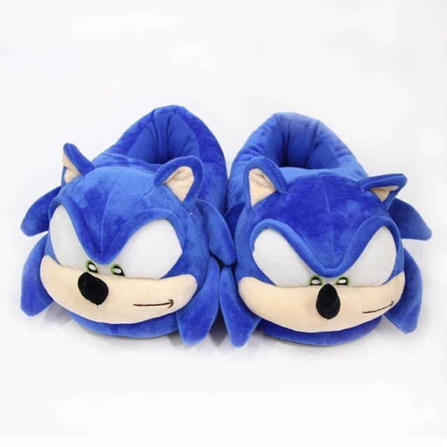 Pantufa 3D Sonic The Hedgehog: SEGA Tamanho Único - MKP