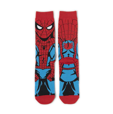Par de Meias Geek Homem Aranha Spider-Man Marvel - MKP