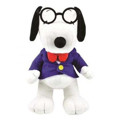 Pelúcia Snoopy Gravata e Óculos (Médio): Peanuts - DTC