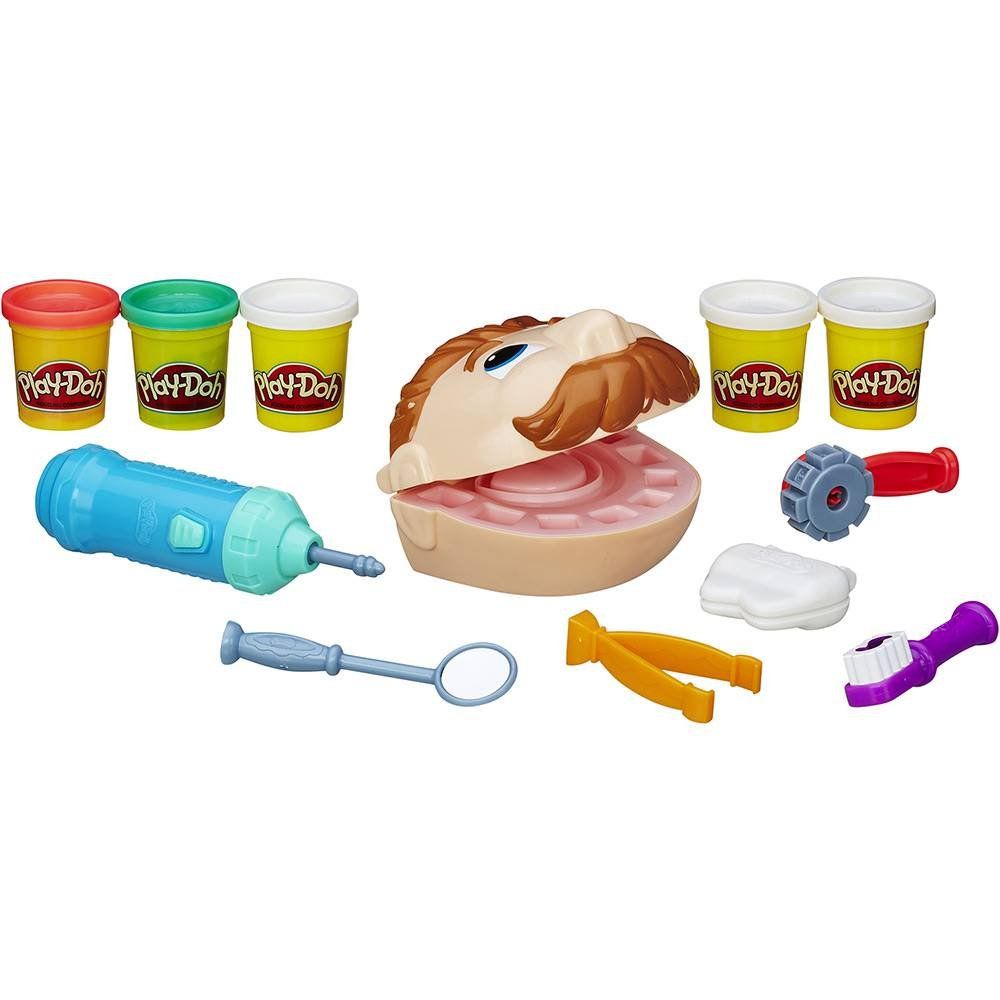 Play-Doh: Brincando de Dentista (Massa de Modelar) - Hasbro