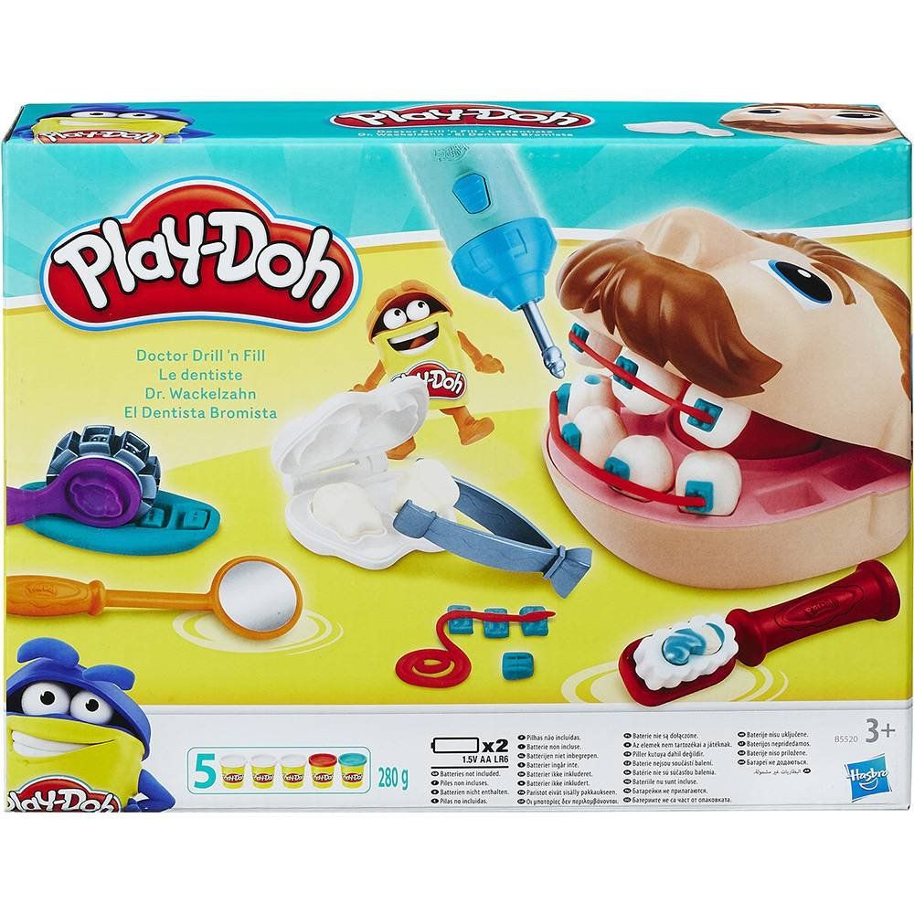 Play-Doh: Brincando de Dentista (Massa de Modelar) - Hasbro
