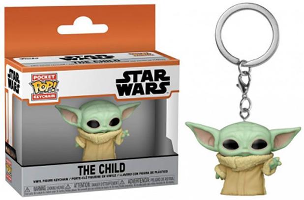 Pocket Pop Keychains Chaveiro Grogu Baby Yoda The Child: O Mandaloriano The Mandalorian Star Wars - Funko