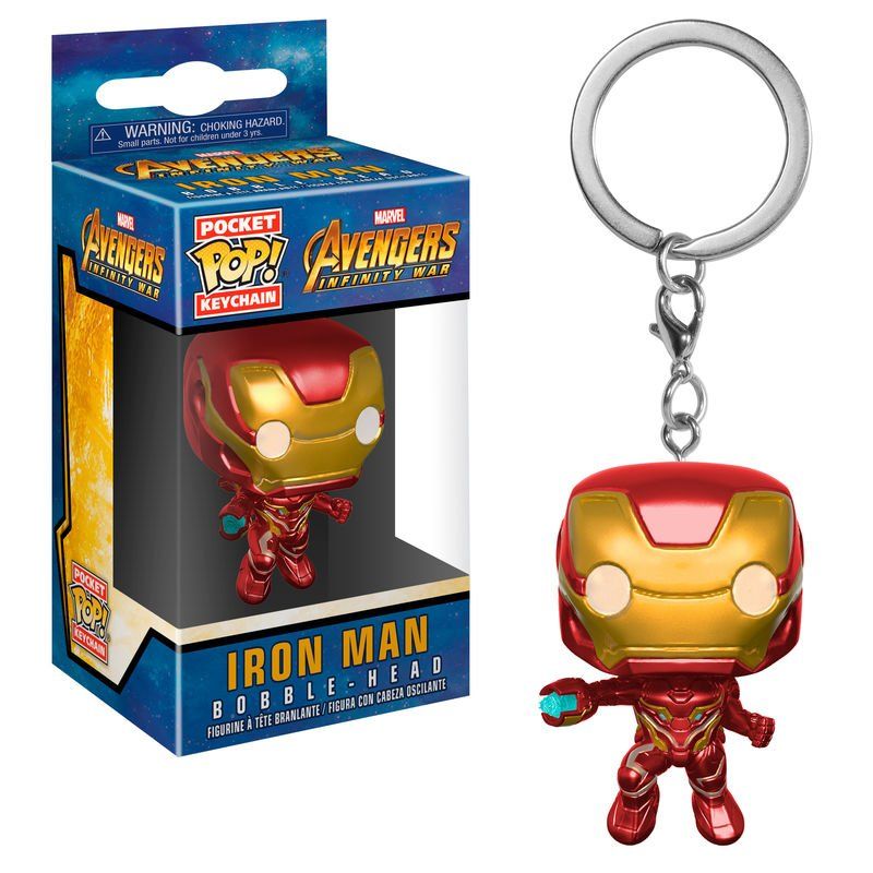 Funko Pocket Pop Keychains (Chaveiro) Iron Man: Guerra Infinita (Infinity War)  - Funko