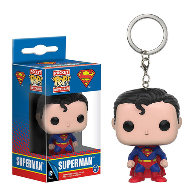 Pocket Pop Keychains (Chaveiro) Superman: DC Super Heroes Funko