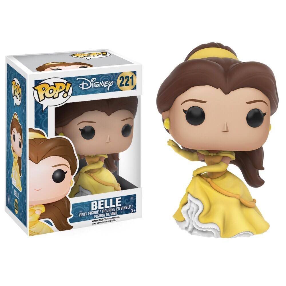 Funko Pop! Bela Vestido Amarelo: Disney: Bela e a Fera Beauty and The Beast #221 - Funko