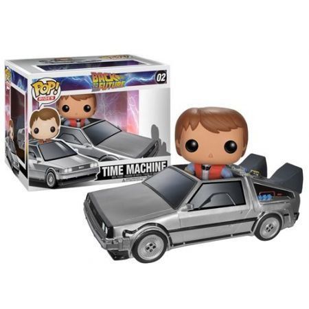Funko POP! Marty McFly c/ carro DeLorean De volta para o Futuro #02 - Funko