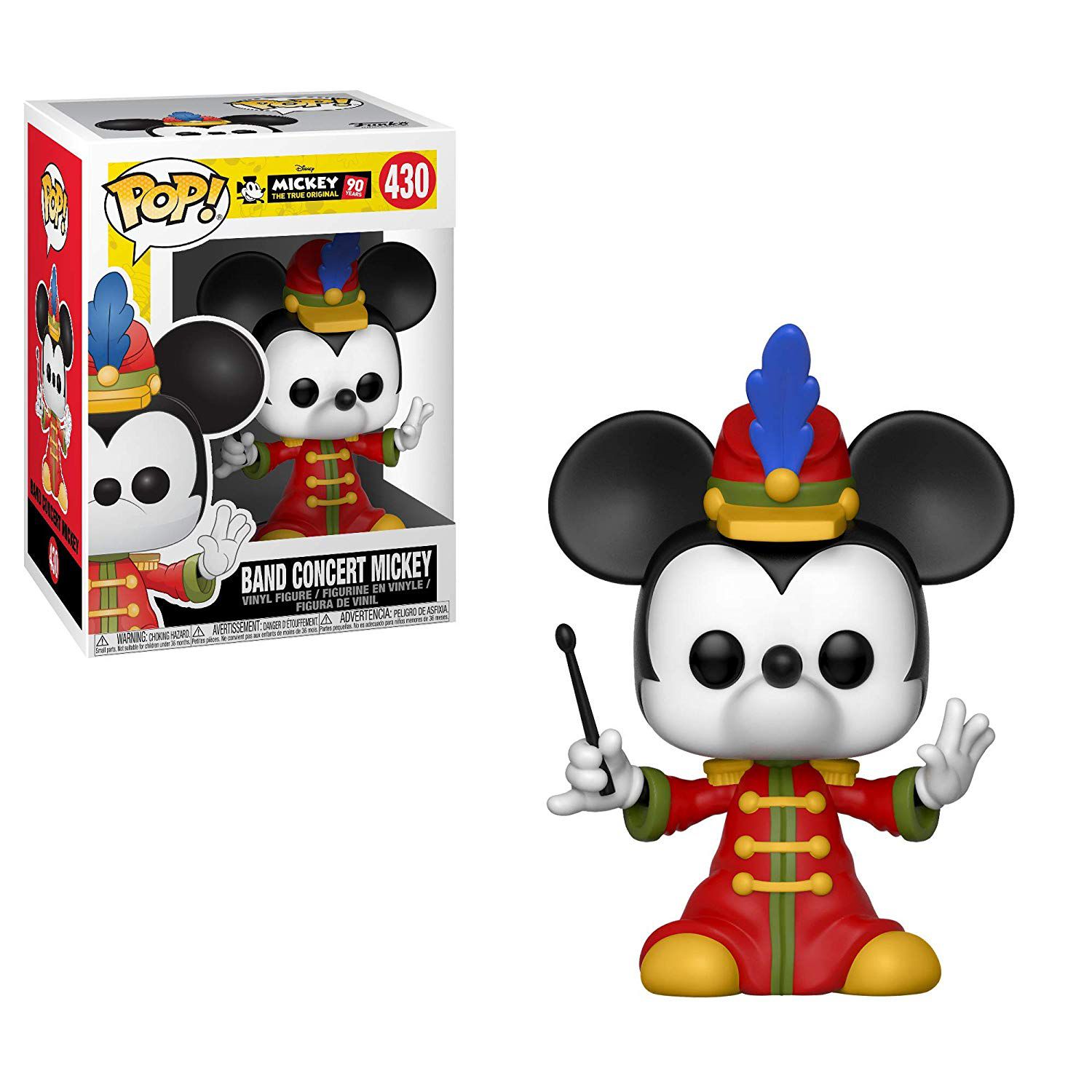 Funko Pop! Mickey (Band Concert): Mickey Mouse 90th Anniversary (Disney) #430 - Funko