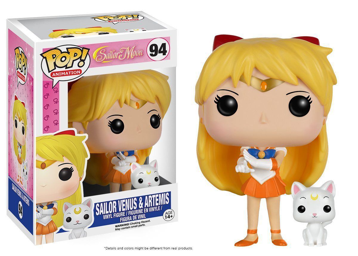 Funko Pop Sailor Venus e Artemis: Sailor Moon #94 - Funko