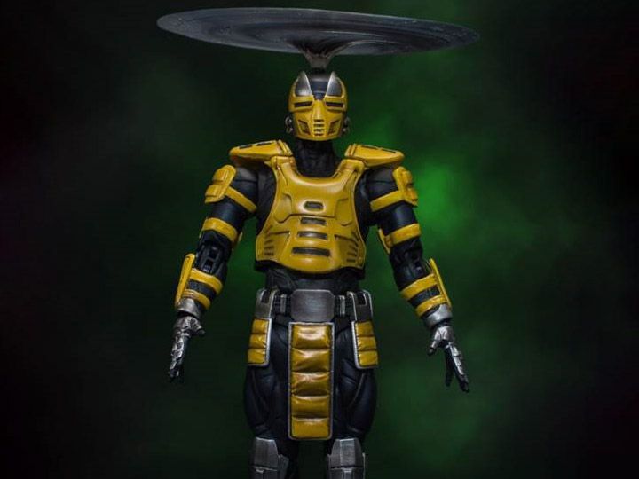 PRÉ-VENDA Action Figure Cyrax Exclusivo: Mortal Kombat  (Escala 1/12) Boneco Colecionável - Storm Collectibles