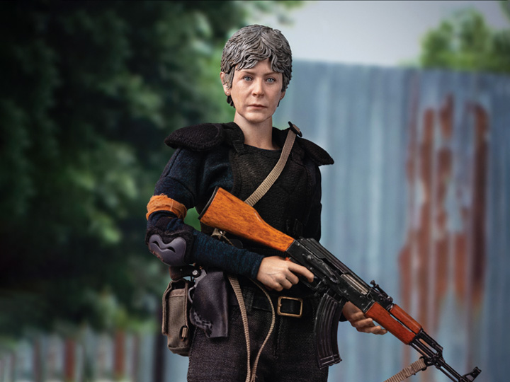 PRÉ VENDA: Action Figure Carol Peletier: The Walking Dead Escala 1/6 - Threezero