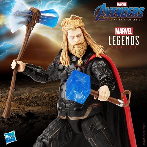 PRÉ VENDA: Action Figure Fat Thor Vingadores Ultimato Avengers Endgame Marvel Legends The Infinity Saga - Hasbro