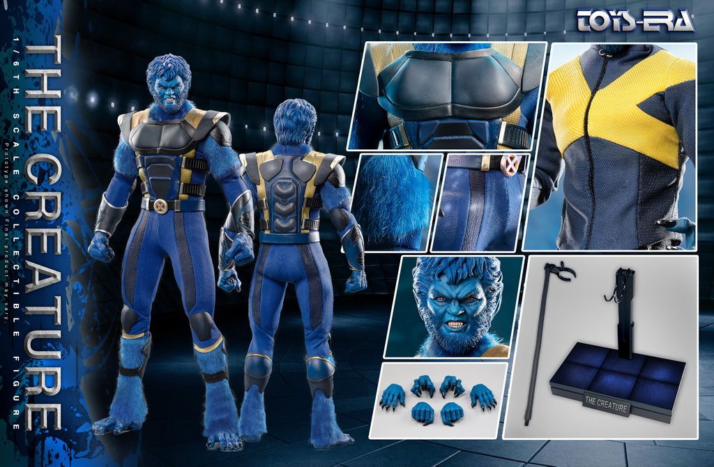 PRÉ-VENDA Action Figure Fera (Beast): X-Men Fênix Negra (Boneco Colecionável) Escala 1/6 - Toys Era