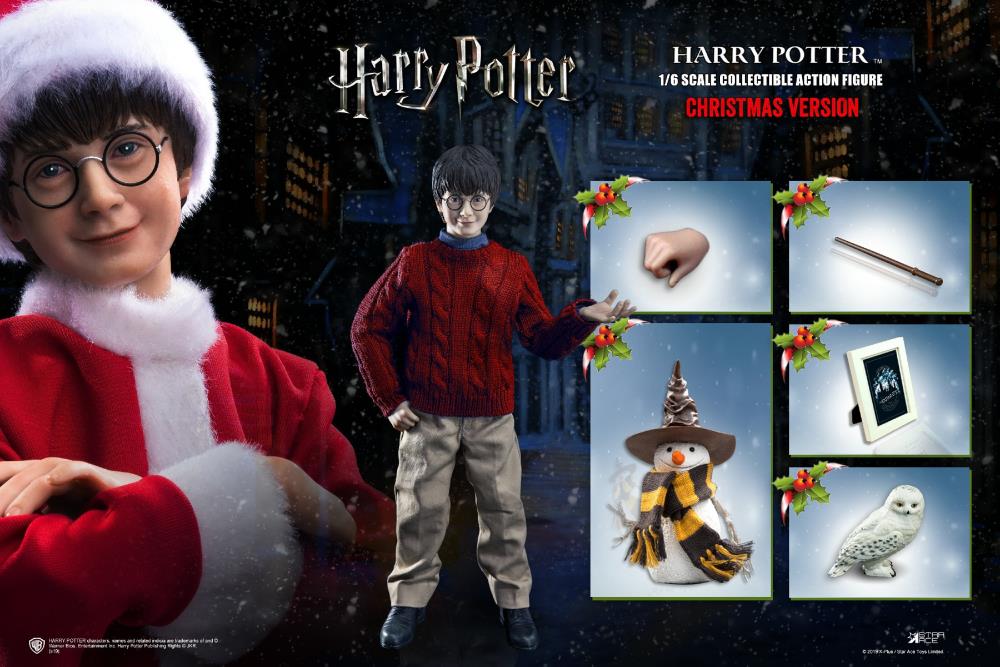 PRÉ VENDA: Action Figure Harry Potter: Harry Potter e a Pedra Filosofal (Sorcerer's Stone) Christmas Ver. (Escala 1/6) - Star Ace