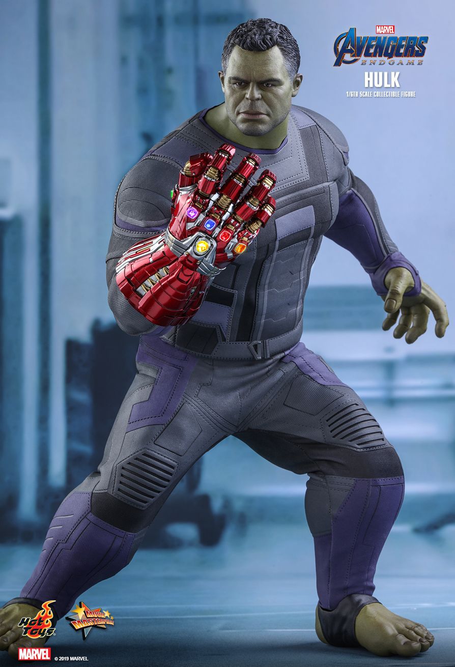 PRÉ VENDA: Action Figure Hulk: Vingadores Ultimato (Avengers Endgame) Boneco Colecioável (MMS558) Escala 1/6 - Hot Toys